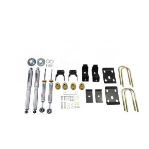 993SP | Belltech Complete 3-4/7 Lowering Kit Steet Performance Shocks - Factory Cast Steel Arms