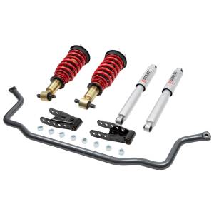 985HK | Belltech Complete 1-2/2-3 Lowering Kit Inc. Height Adjustable Front Coilovers & Front Sway Bar