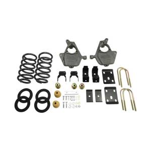 989 | Belltech Complete 3-4/7 Lowering Kit No Shocks - Factory Cast Control Steel Arms