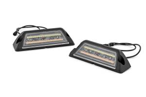 Rough Country - 70119 | Rough Country 6 Inch LED Angled Light Pods, White/Amber | Pair - Image 3