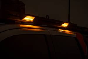 Rough Country - 70119 | Rough Country 6 Inch LED Angled Light Pods, White/Amber | Pair - Image 8