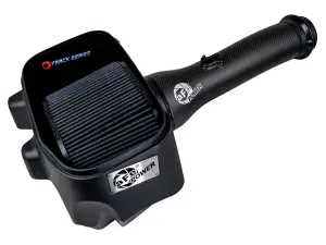 57-10032K | aFe Power Track Series Carbon Fiber Cold Air Intake System With Black Pro 5R Filter For RAM 1500 RHO L6-3.0L (tt)