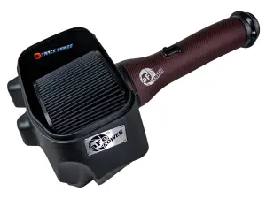 57-10032KR | aFe Power Track Series Red Kevlar Carbon Fiber Cold Air Intake System With Black Pro 5R Filter For RAM 1500 RHO L6-3.0L (tt)