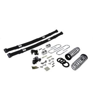 610 | Belltech 3 or 4 Inch Front / 5 Inch Rear Complete Lowering Kit without Shocks (2004-2012 Colorado/Canyon 2WD)