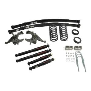 616ND | Belltech 4 or 5 Inch Front / 5 Inch Rear Complete Lowering Kit with Nitro Drop Shocks (1982-2004 S10/S15 | 1983-1994 Blazer/Jimmy)