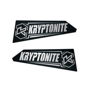 KRUCA11PLATES | Kryptonite Upper Control Arm Stainless Logo Plates For Chevy/GMC 2500HD/3500HD