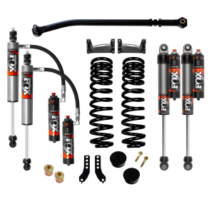 KRFD17STAGE2FOXPE | Kryptonite Stage 2 Leveling Kit With Fox Performance Elite Shocks For 2017-2022 Ford F250/F350 Super Duty