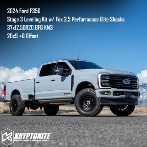 Kryptonite - KRFD17STAGE2FOXPE | Kryptonite Stage 2 Leveling Kit With Fox Performance Elite Shocks For 2017-2022 Ford F250/F350 Super Duty - Image 8