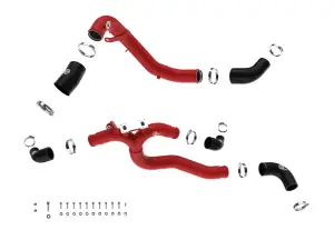 Afe - Advance Flow Engineering - 46-20804-R | aFe Power BladeRunner Aluminum Hot And Cold Charge Pipe Kit, Red For Genesis G70 V6-3.3L (tt) - Image 2