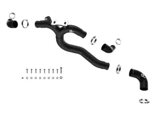 Afe - Advance Flow Engineering - 46-20808-B | aFe Power BladeRunner Aluminum Hot Charge Pipe Kit, Black For Genesis G70 V6-3.3L (tt) - Image 2