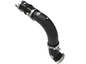 46-20818-B | aFe Power BladeRunner 3 Inch Aluminum Hot Charge Pipe Kit, Black For RAM Diesel Trucks 2500/3500 L6-6.7L (td)