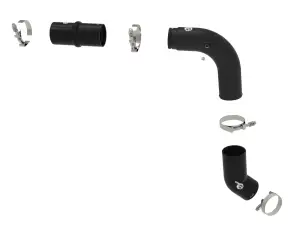 Afe - Advance Flow Engineering - 46-20818-B | aFe Power BladeRunner 3 Inch Aluminum Hot Charge Pipe Kit, Black For RAM Diesel Trucks 2500/3500 L6-6.7L (td) - Image 2