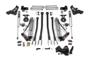 BDS1223PPS | BDS Suspension 4 Inch Lift Kit 4-Link Fox 2.5 Performance Elite Coil-Over Conversion For Ford F-450 Super Duty 4WD | Fox 2.5 Performance Series HTO Shocks