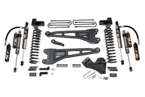 BDS1224FPE | BDS Suspension 4 Inch Lift Kit With Radius Arms For Ford F-450 Super Duty 4WD | Fox 2.5 Performance Elite Shocks