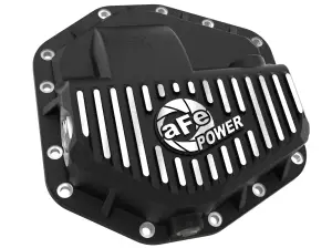 Afe - Advance Flow Engineering - 46-71480B | aFe Power Street Series Front Differential Cover, Black With Machined Fins For Ford F-250 / F-350 (Dana M235) - Image 2
