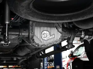 Afe - Advance Flow Engineering - 46-71490A | aFe Power Street Series Rear Differential Cover, Raw With Machined Fins For Ford Diesel Trucks V8 - Image 4