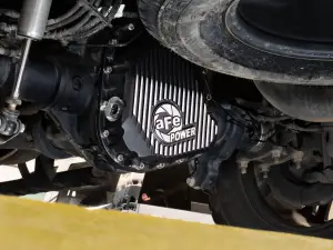 Afe - Advance Flow Engineering - 46-71490B | aFe Power Street Series Rear Differential Cover, Black With Machined Fins For Ford Diesel Trucks V8 - Image 3