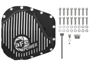 Afe - Advance Flow Engineering - 46-71490B | aFe Power Street Series Rear Differential Cover, Black With Machined Fins For Ford Diesel Trucks V8 - Image 5