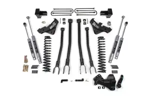 BDS1225H | BDS Suspension 4 Inch Lift Kit 4-Link Conversion For Ford F-450 Super Duty 4WD | NX2 Nitro Series Shocks