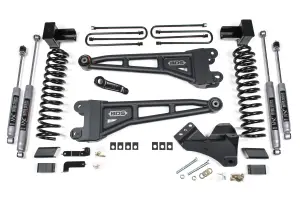 BDS1226H | BDS Suspension 4 Inch Lift Kit With Radius Arms For Ford F-450 Super Duty 4WD | NX2 Nitro Series Shocks