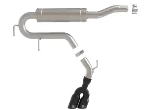 Afe - Advance Flow Engineering - 49-33155-B | aFe Power Rebel Series 2-1/2 Inch Stainless Steel Cat-Back Exhaust System With Black Tip For Ford Maverick L4-2.5L FWD - Image 6