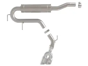 Afe - Advance Flow Engineering - 49-33155-P | aFe Power Rebel Series 2-1/2 Inch Stainless Steel Cat-Back Exhaust System With Polished Tip For Ford Maverick L4-2.5L FWD - Image 6