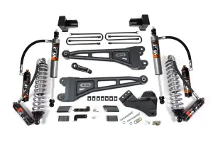 BDS1226PES | BDS Suspension 4 Inch Lift Kit With Radius Arms For Ford F-450 Super Duty 4WD | Fox 2.5 Performance Elite Coil-Over Conversion | Fox 2.5 Performance Elite Shocks