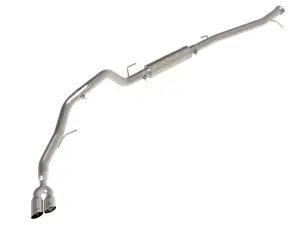 49-33156-P | aFe Power Vulcan Series 3 Inch 304 Stainless Steel Rear-Side Exit Exhaust System With Polished Tip For Ford Ranger/Ranger Raptor L4-2.0L (td)