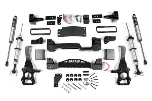 BDS1304FSR | BDS Suspension 6 Inch Lift Kit For Ford F-150 4WD | Fox 2.0 Strut | 3 Inch Lift Block Kit