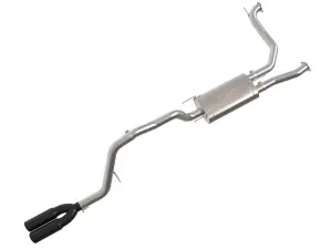 49-36143-B | aFe Power Vulcan Series 3 Inch 304 Stainless Steel Cat-Back Exhaust System With Black Tip For Nissan Armada V6-3.5L (tt)