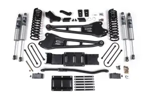 BDS Suspension - BDS2150PS | BDS Suspension 4 Inch Lift Kit With Radius Arms For Ram 3500 4WD | 3 Inch Block Kit Without Overload | Fox 2.5 Performance Series HTO Shocks | Diesel - Image 1