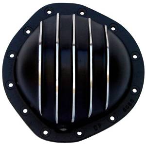6058-B | PML Covers GM 8.875 12 Bolt Truck Rear Differential Cover For Ford Chevrolet C10 / K10 / C20 / K20 / Blazer / Suburban 10/1500, 20/2500 & GMC Jimmy | Black Powder Coated