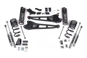 BDS Suspension - BDS2143H | BDS Suspension 4 Inch Lift Kit With Radius Arms For Ram 2500 4WD Diesel | NX2 Nitro Series Shocks - Image 1