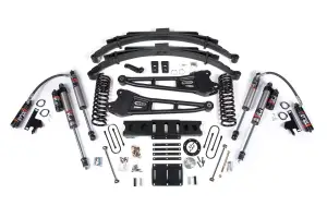 BDS2141FPE | BDS Suspension 6 Inch Lift Kit With Radius Arms For Ram 3500 4WD Diesel | 4.5 Inch Leaf Springs | 6 Bolt Index Ring | Fox 2.5 Performance Elite Shocks