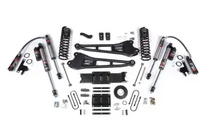 BDS2139FPE | BDS Suspension 6 Inch Lift Kit With Radius Arms For Ram 3500 4WD Diesel | 4 Inch Block Kit | 8 Bolt Index Ring | Fox 2.5 Performance Elite Shocks