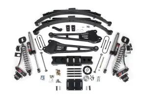 BDS2141PES | BDS Suspension 6 Inch Lift Kit With Radius Arms & Fox 2.5 Performance Elite Coilover Conversion For Ram 3500 4WD Diesel | Rear Leaf Springs | Front Rubber Bump Stop | 6 Bolt Index Ring