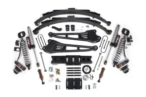 BDS2141PESB | BDS Suspension 6 Inch Lift Kit With Radius Arms & Fox 2.5 Performance Elite Coilover Conversion For Ram 3500 4WD Diesel | Rear Leaf Springs | Front Fox 2.0 Hydro Bump Stop | 6 Bolt Index Ring