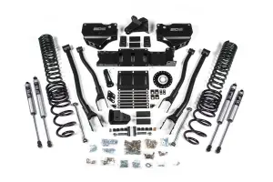 BDS Suspension - BDS2136FS | BDS Suspension 6 Inch Extended Travel 4-Link Lift Kit For Ram 2500 4WD Diesel | Coil Spring & Bump Stop Extension | Fox 2.0 Performance Series Shocks - Image 1