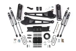 BDS2134FS | BDS Suspension 6 Inch Lift Kit With Radius Arms For Ram 3500 4WD Diesel | 5 Inch Block Kit | 8 Bolt Index Ring | Fox 2.0 Performance Series Shocks