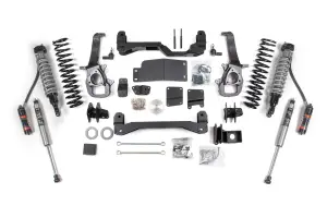 BDS1754PSS | BDS Suspension 4 Inch Lift Kit With Fox 2.5 Performance Elite Coilover For Ram 1500 4WD | 3 Inch Coil Springs | Fox 2.0 Performance Series Shocks