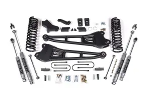 BDS1795H | BDS Suspension 4 Inch Lift Kit With Radius Arm For Ram 3500 4WD | Gas | NX2 Nitro Series Shocks