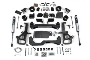 BDS2122FS | BDS Suspension 4 Inch Lift Kit For Ram 1500 With Air Ride 4WD | Standard OE Knuckle Type | Fox 2.0 Performance Series Shocks