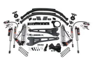 BDS1981FPE | BDS Suspension 7 Inch Lift Kit With Radius Arm For Ford F-250 / F-350 Super Duty 4WD | Diesel | Fox 2.5 Performance Elite Coil-Over Conversion | Rear Leaf Springs | Fox 2.5 Performance Elite Shocks