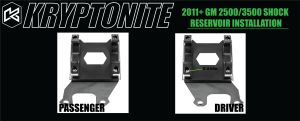 Kryptonite - KRSM11-65 | Kryptonite Death Grip Front Shock Reservoir Mount | 65mm Resi (2011-2026 Silverado, Sierra 2500 HD, 3500 HD) - Image 4