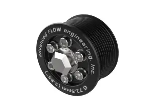 79-10007 | aFe Power Supercharger Power Pulley Kit With Hub, 2.85 Inch For Dodge Charger/Challenger Hellcat V8-6.2L (sc)