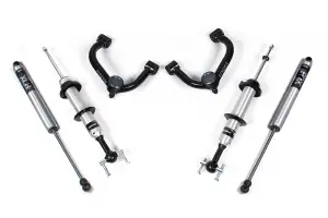 BDS1911FSR | BDS Suspension 2 Inch Leveling Kit With Fox 2.0 Snap Ring Strut For Ford F-150 | For Trucks Without A UCA Headlight Sensor