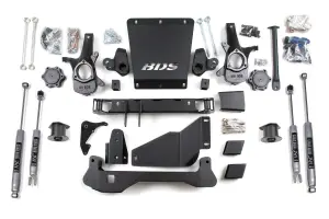 BDS191H | BDS Suspension 4 Inch Lift Kit For Chevrolet / GMC Avalanche, Suburban, Tahoe, Or Yukon 1500 4WD | NX2 Nitro Series Shocks