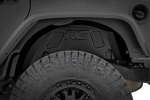 Rough Country - 4195A | Rough Country Wheel Well Liners For Jeep Wrangler Unlimited 2WD/4WD | Rear - Image 2