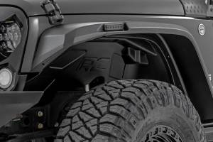 Rough Country - 4199A | Rough Country Wheel Well Liners For Jeep Wrangler Unlimited 2WD/4WD | Front & Rear - Image 2