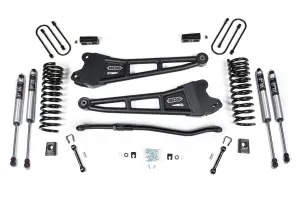 BDS Suspension - BDS2148FS | BDS Suspension 3 Inch Lift Kit With Radius Arm For Ram 3500 4WD Diesel | Coil Spring / Bump Stop Extension | Rear 2 Inch Lift Block Kit Without Overload | Fox 2.0 Performance Series Shocks - Image 1
